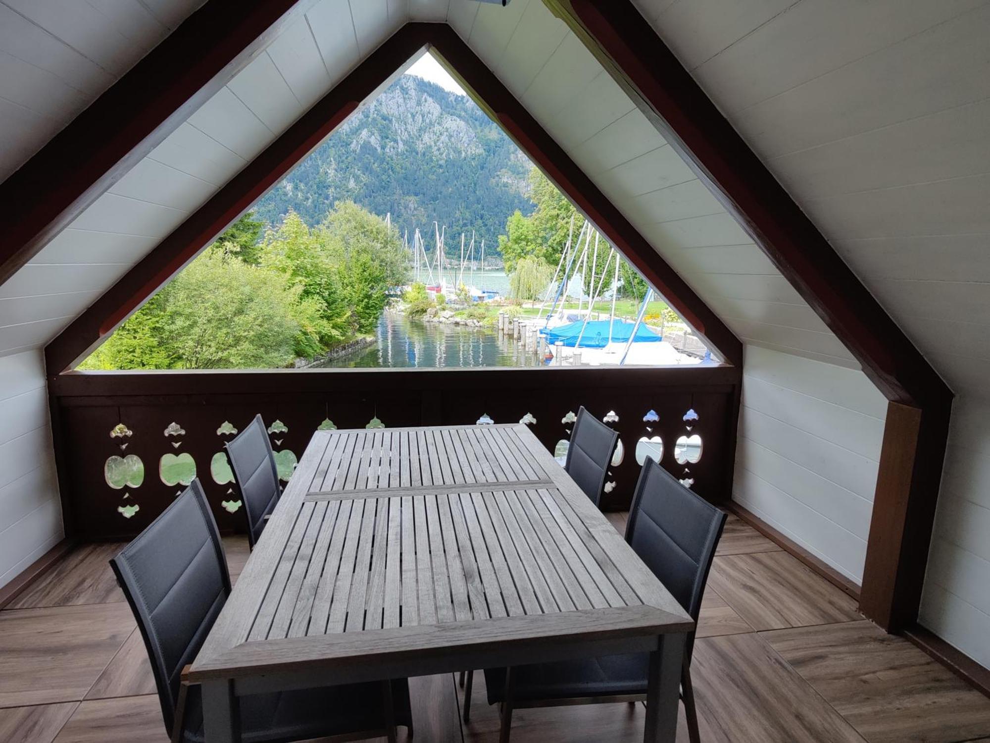 Wohnen Am See Villa Schroetter Direkt Am Traunsee Rindbach 外观 照片